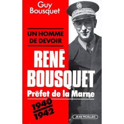 Rene Bousquet - Prefet De La Marne, 1940-1942