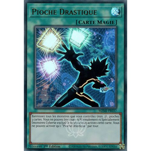 Pioche Drastique - Ultra Rare (Ur) - Le Labyrinthe Du Millénaire (Mzm)I - Yugioh!