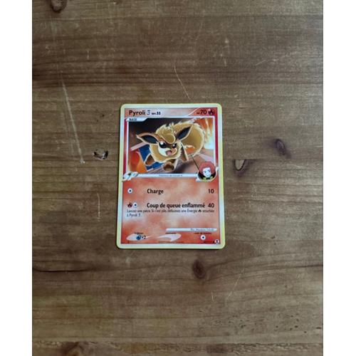 Carte Pokemon Pyroli 60/111 Commune Platine Fr