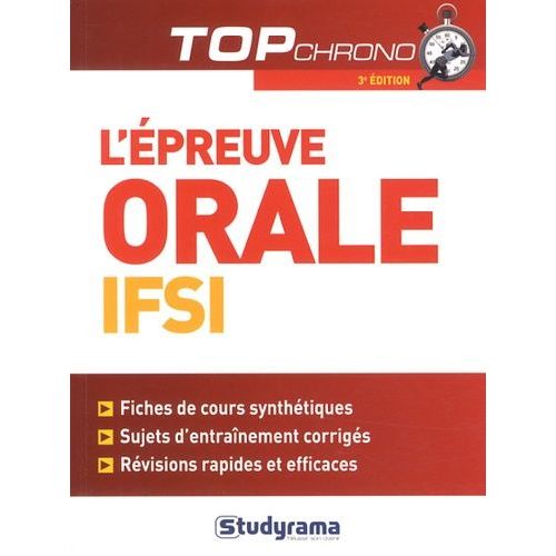 L'épreuve Orale Ifsi