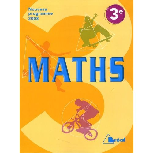 Maths 3e - Programme 2008