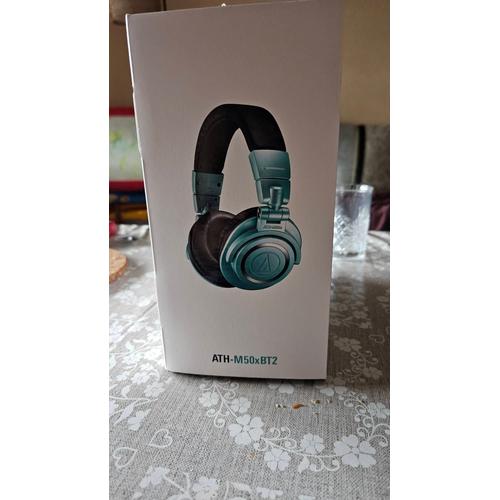 Audio-Technica M50xIB Casque Filaire en Édition Limitée Bleu Glacier