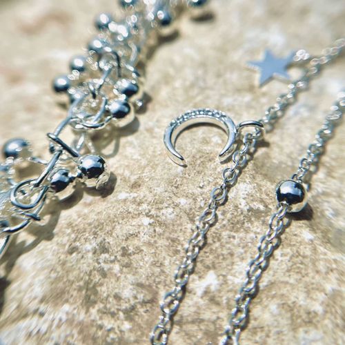 Duo De Bracelets En Argent 925 Ajustables