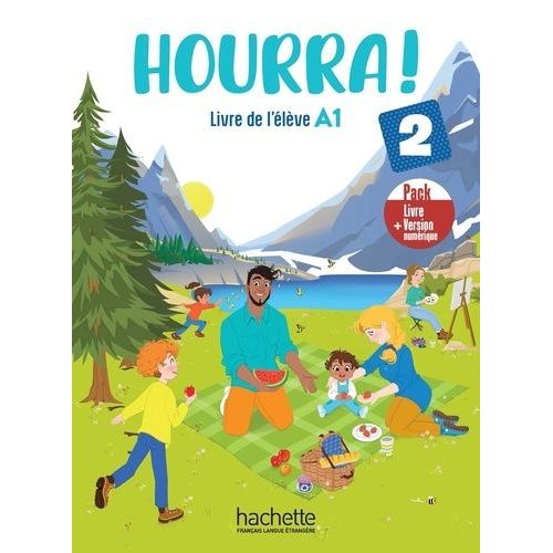 Méthode De Français Hourra ! 2 - Pack Livre De L'élève A1 + Version Numérique