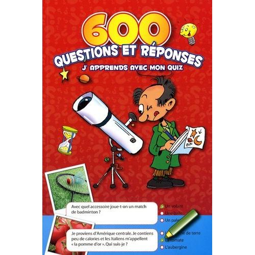 600 Questions Et Réponses - J'apprends Avec Mon Quizz