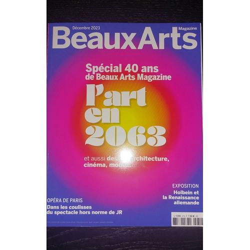 Beaux Arts Magazine Décembre 2023