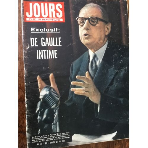 Magazine Jours De France Mai 1958