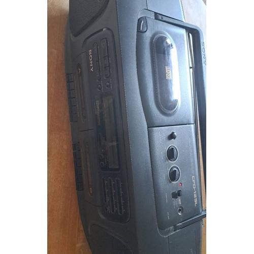 Radio Sony CFD 125L CD Disc lecteur cassette radio