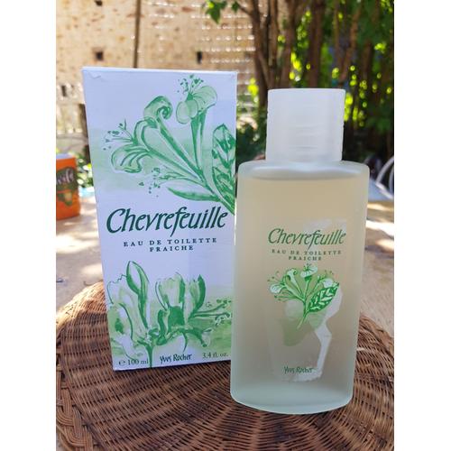 Parfum Edt Fraîche Chèvrefeuille Yves Rocher 100 Ml + Boîte 