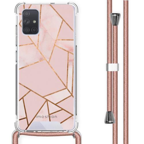 Imoshion Coque Design Avec Cordon Samsung Galaxy A71 Pink Graphic