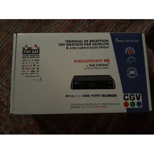 Récepteur décodeur TNT Sat Astra