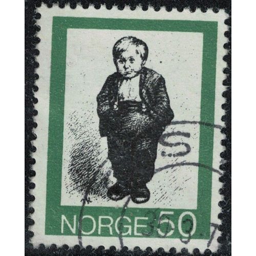 Norvège 1972 Oblitéré Used Conte The Little Boy Tale Story Y&t No 611 Su