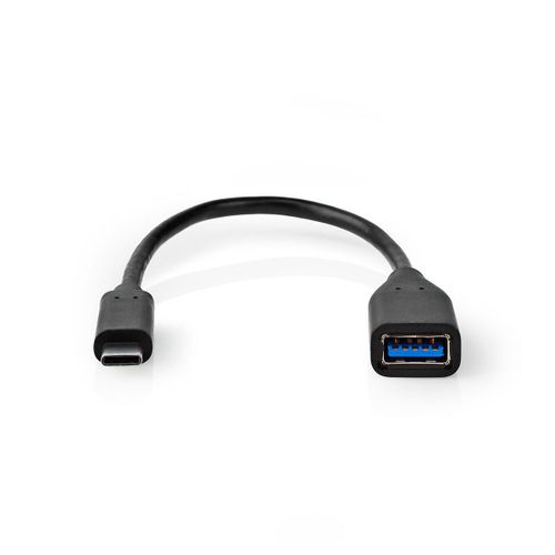 Câble Adaptateur USB-C? | USB-C? Mâle | A Femelle | 0,2 m | Noir