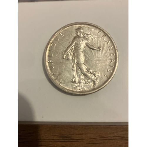 Pièce 5 Franc Argent Daté 1960