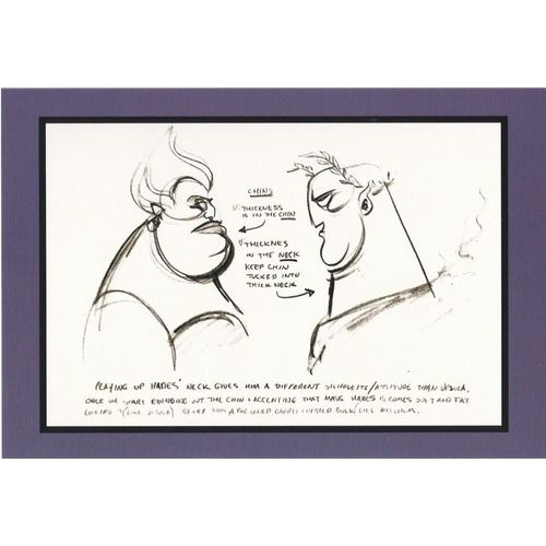 Carte Postale Disney - Hercule