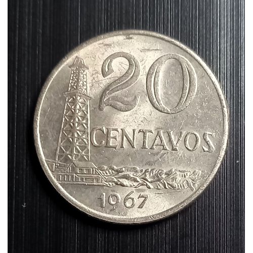 Monnaie Bresil 50 Centavos - Cargo Amarré 1970