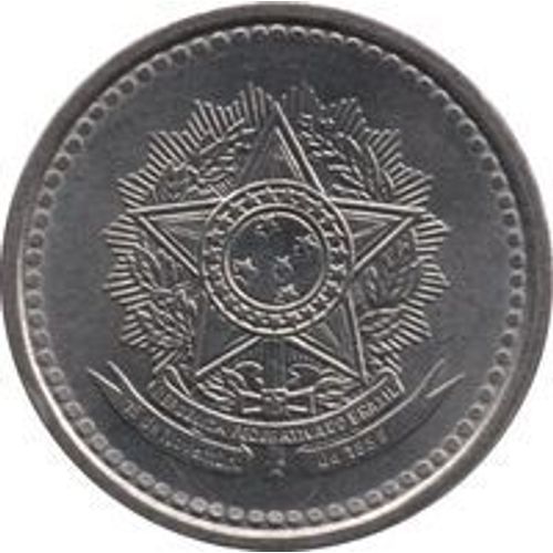 Monnaie Bresil 10 Centavos Armoiries 1986