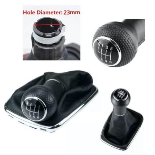 Pommeau Soufflet Levier 6 Vitesse Pour Golf 4 Sdi Essence 1.4l 1.6l Diam 23 Mm