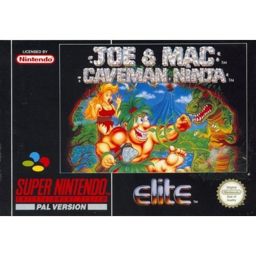 Joe Et Mac Caveman Ninja (Version Euro) Super Nes Super Nintendo - Super Nes