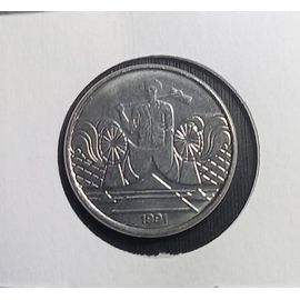 Monnaie Bresil 5 Cruzeiros Travailleur Du Bassin D'évaporation Du Sel 1991