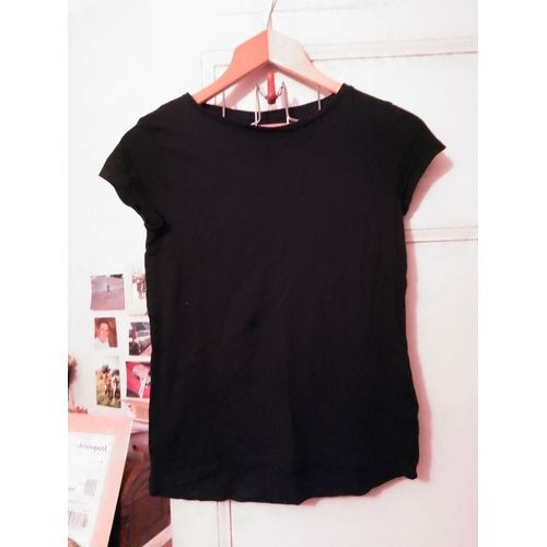 Tee-Shirt Noir 10/12 Ans H&m.