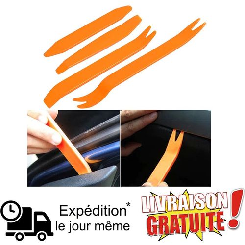 Kit Outils De Démontage Garniture Intérieure - 4pcs Voiture Tableau Bord Robuste
