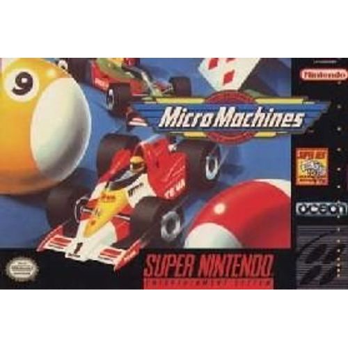 Micro Machines Snes Super Nintendo