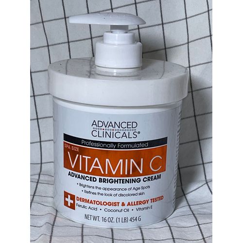 Advanced Clinicals Crème   Vitamine C Ultra  Éclaircissante Anti Imperfections  Zéro  Tâche Traitement Des Vergetures  