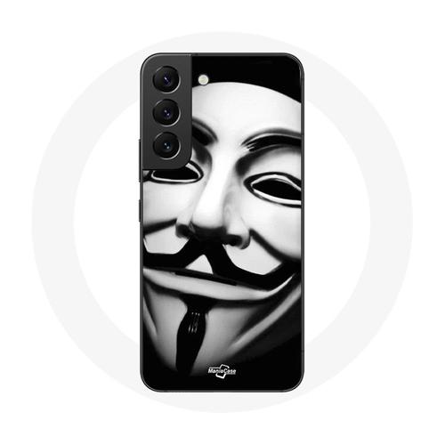 Coque Pour Samsung Galaxy S22 Nous Sommes Légion Masque Anonyme