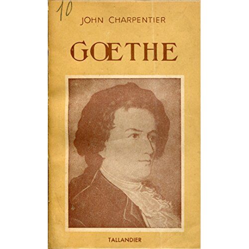 John Charpentier. Goethe
