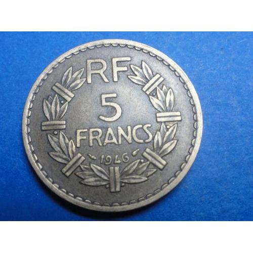Lavrillier 5 Francs Bronze/Aluminium 1946