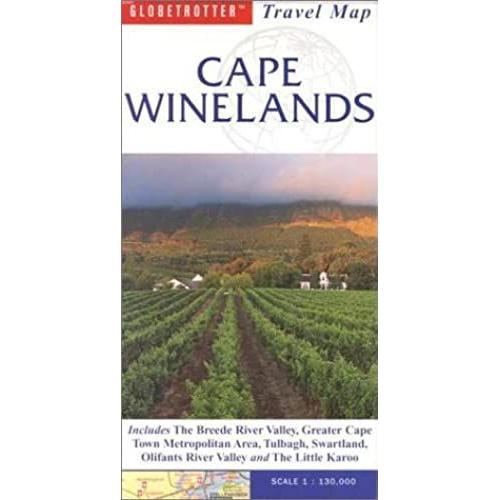 Cape Winelands (Globetrotter Travel Map)