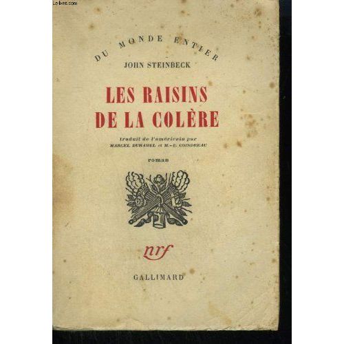 Les Raisins De La Colere. ( The Grapes Of Wrath ).