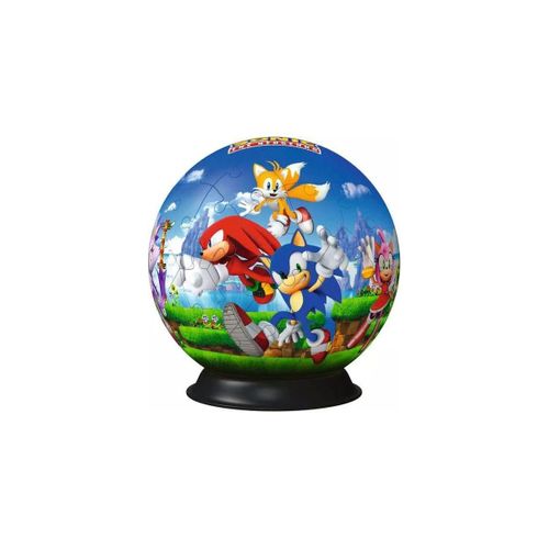Sonic The Hedgehog - Puzzle 3d Characters Puzzle Ball (72 Pièces)