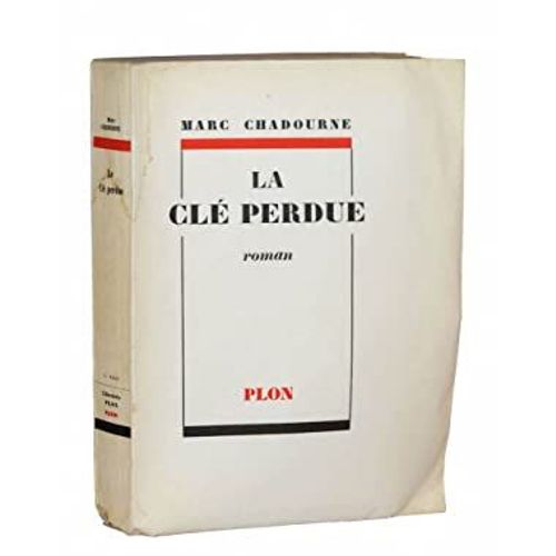 Envoi Autographe - Marc Chadourne, La Clé Perdue