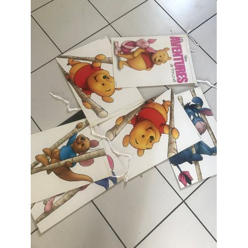 Les Aventures De Porcinet - Piglet's Big Movie - Winnie L'ourson, Coco Lapin, Tigrou - Walt Disney - 2003 - Affiches Pancartes Publicitaires Couleur Du Film 45x32 Cm