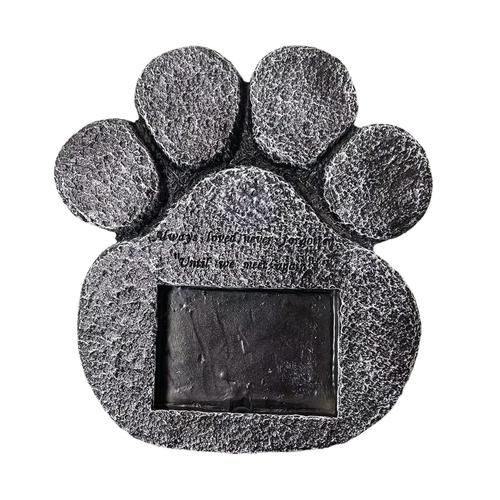 Pierre Commemorative En Resine Pour Animal De Compagnie Avec Empreinte De Patte Pierre Tombale Pour Chien Ou Chat Resistant Aux Intemperies Pour Chien Ou Chat Pour La Cour Arriere Rakuten