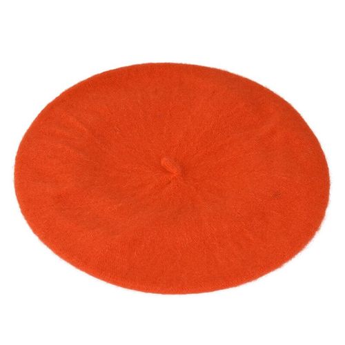 Doubchow-Chapeaux De Béret De Style Français Pour Femmes,Légers,Mélange De Laine Pour Adolescentes,Document Solide,Rose,Violet,Chapeau Plat De Baret