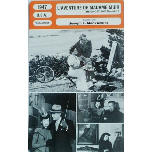 Fiche Monsieur Cinema L'aventure De Madame Muir