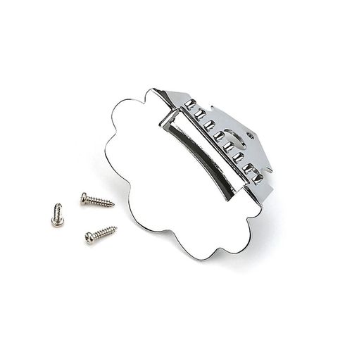 Metal Triangle 8 Strings Guitar Mandolin Tailpiece For Musical Instruments Guitar Replacement Parts