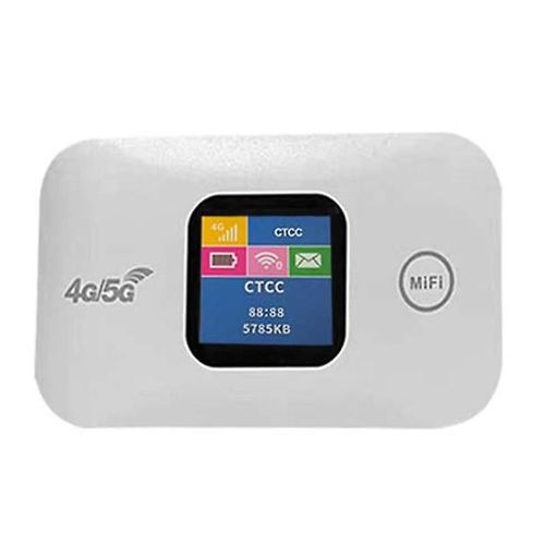 Portable 4G WiFi Routeur MiFi 150Mbps Voiture Mobile WiFi Sans Fil Hotspot Écran Couleur avec Carte Sim Sl