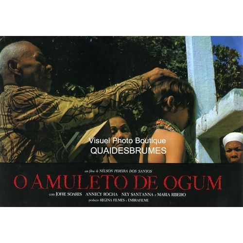 O Amuleto De Ogum (L'amulette D'ogum): Jeu De 8 Photos D'exploitation Cinématographique - Format 21x31 Cm - De Nelson Pereira Dos Santos Avec Ney Santanna, Anecy Rocha, Joffre Soares - 1985