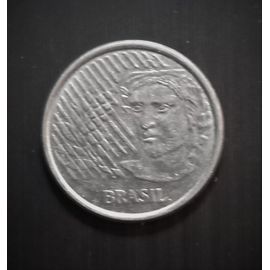 Monnaie Bresil 5 Centavos Effigie De La République 1995