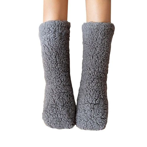 Chaussettes De Sol Épaisses Et Chaudes, Pour La Maison, Le Lit, Cadeau De Noël, Automne Et Hiver