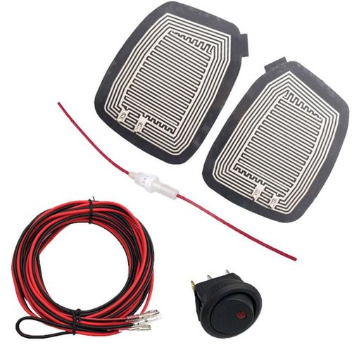 Coussin Chauffant Pour Rétroviseur De Voiture, 12v Dc, Chauffage Rapide, Universel, Durable, Pour Verre, Désembuage