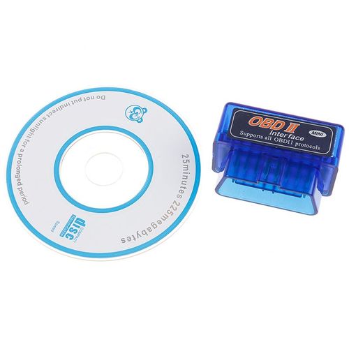Super Mini Elm327 Scanner De Voiture Sans Fil, Outil De Diagnostic De Voiture, Bluetooth V2.1, Obd Ii