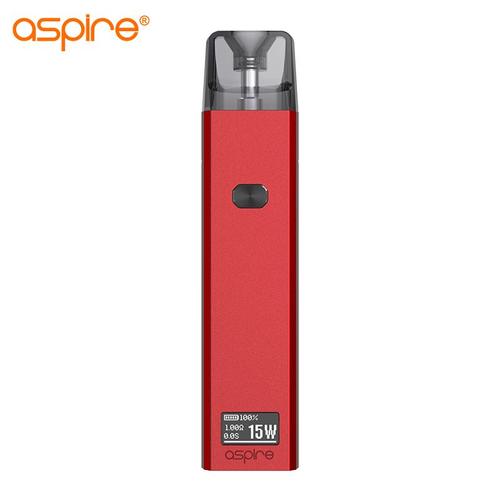 Kit plus 1.0 pod - Rouge grenat - Aspire Favostix Kit Vape Pod E cigarette Système Ecig 1000mAh MoD 3ml Réservoir Électronique Cigarettes Fumer Vaporisateur