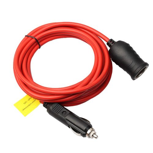 Rallonge Allume-Cigare 12v/24v 3.5m, Fil De Cuivre, Prise Allume-Cigare De Voiture