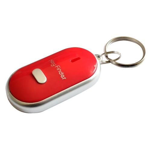 Détecteur de clés de voiture Portable, torche LED, Anti-perte, localisateur  intelligent, porte-clés, sifflet, bip, contrôle du son