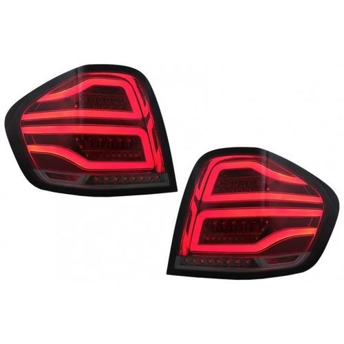 Feux Arrière Full Led Pour Mercedes Classe M W164 05-08 Rouge Fumé